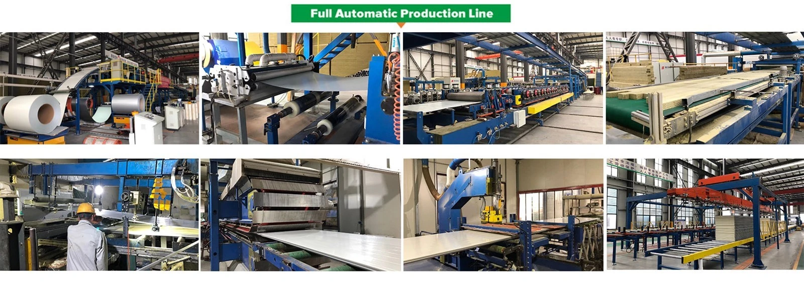 Sandwich panel production line Sandwich panel production line